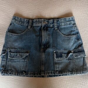 Zara Denim Mini Skirt